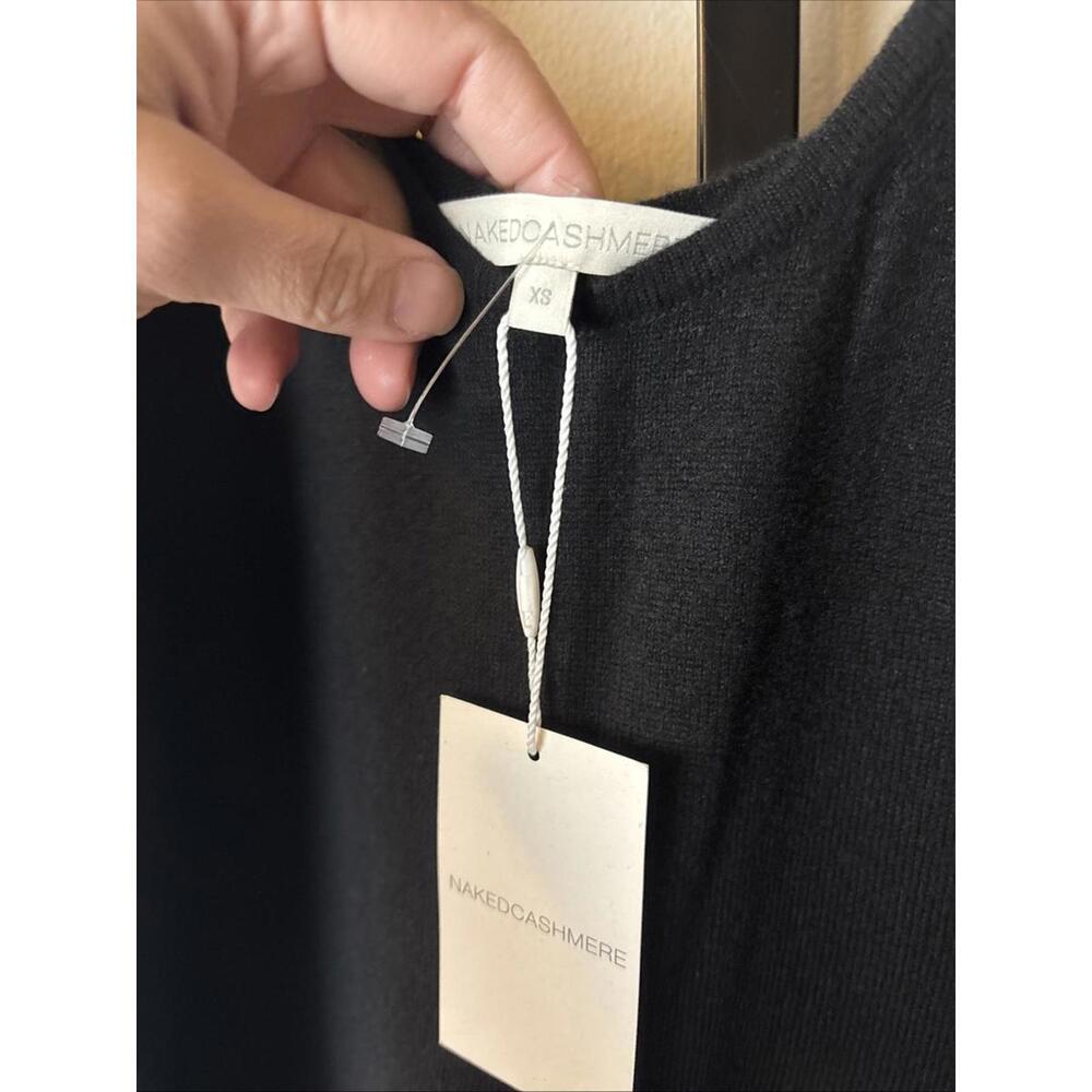 Naked Cashmere Mackenzie Black Jumpsuit, $375 NWT, Extra Small #2169 - Picture 3 of 4